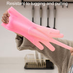 Guanti per lavare i piatti in silicone da cucina Guanti per la pulizia delle faccende domestiche maschili e femminili, 160g