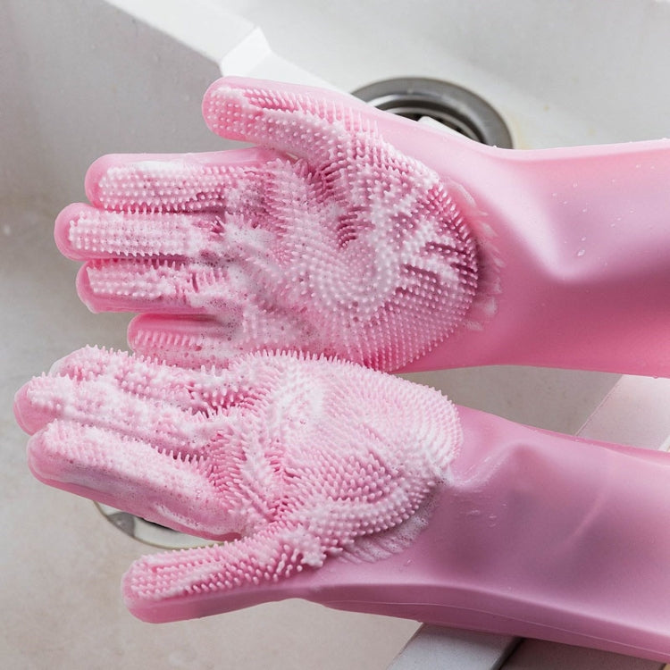 Guanti per lavare i piatti in silicone da cucina Guanti per la pulizia delle faccende domestiche maschili e femminili, 160g
