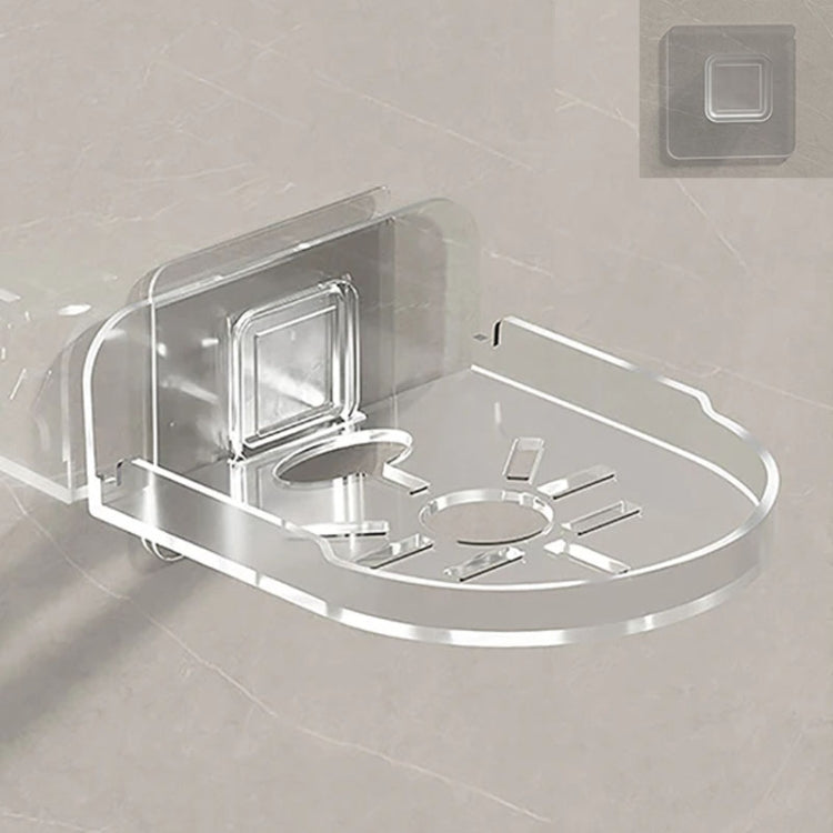 Mensola per router di sorveglianza domestica senza perforazione con staffa per telecamera montata a parete Traceless, Transparent