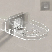 Mensola per router di sorveglianza domestica senza perforazione con staffa per telecamera montata a parete Traceless, Transparent