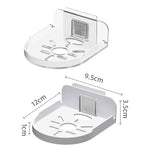 Mensola trasparente per router e telecamera da parete