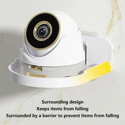 Mensola per router di sorveglianza domestica senza perforazione con staffa per telecamera montata a parete Traceless, Transparent