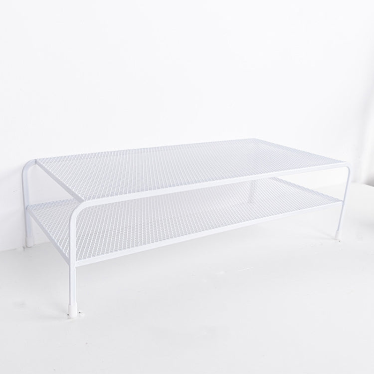 Organizzatore per rack in ferro battuto con staffa elevata per monitor del computer, Standard Single Layer, Deepen Single Layer, Double Layer, Double Layer Split, Deepen Dual Layer, Deepen Dual Layer Split