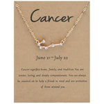 12 segni zodiacali con collana di diamanti, strass e ciondolo a catena con clavicola, Scorpio Golden, Sagittarius Golden, Capricorn Golden, Taurus Golden, Pisces Golden, Leo Golden, Libra Golden, Cancer Golden, Aquarius Golden, Virgo Golden, Aries Gold...