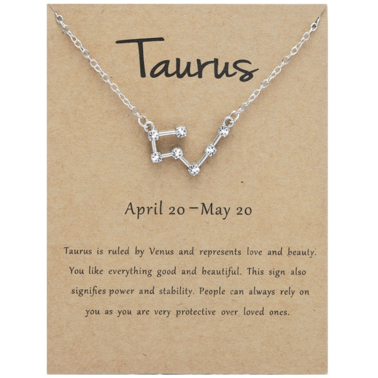 12 segni zodiacali con collana di diamanti, strass e ciondolo a catena con clavicola, Scorpio Golden, Sagittarius Golden, Capricorn Golden, Taurus Golden, Pisces Golden, Leo Golden, Libra Golden, Cancer Golden, Aquarius Golden, Virgo Golden, Aries Gold...