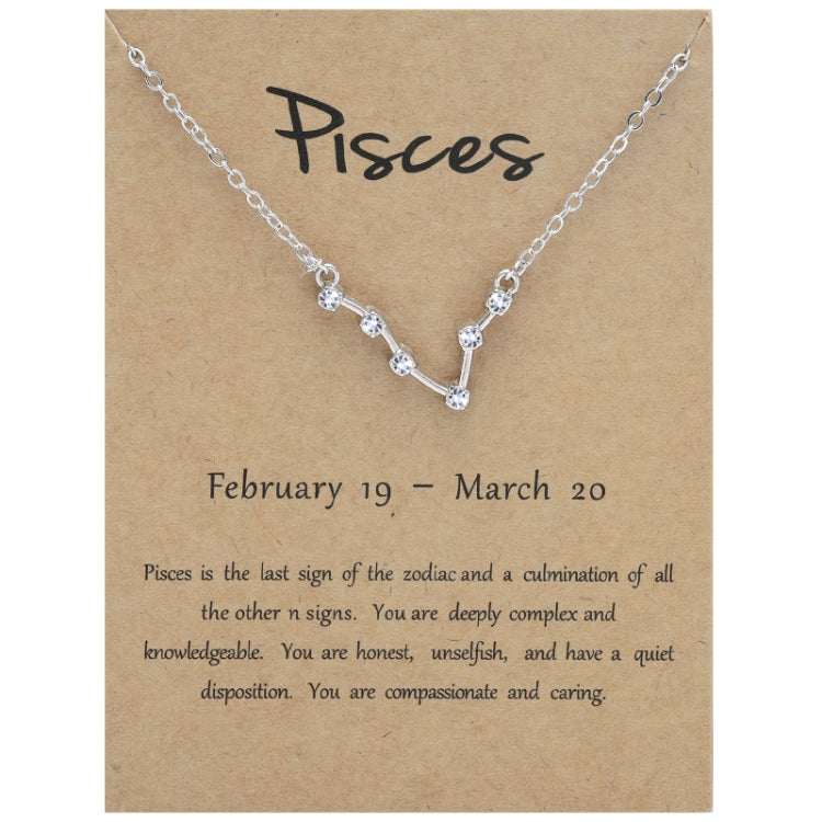 12 segni zodiacali con collana di diamanti, strass e ciondolo a catena con clavicola, Scorpio Golden, Sagittarius Golden, Capricorn Golden, Taurus Golden, Pisces Golden, Leo Golden, Libra Golden, Cancer Golden, Aquarius Golden, Virgo Golden, Aries Gold...