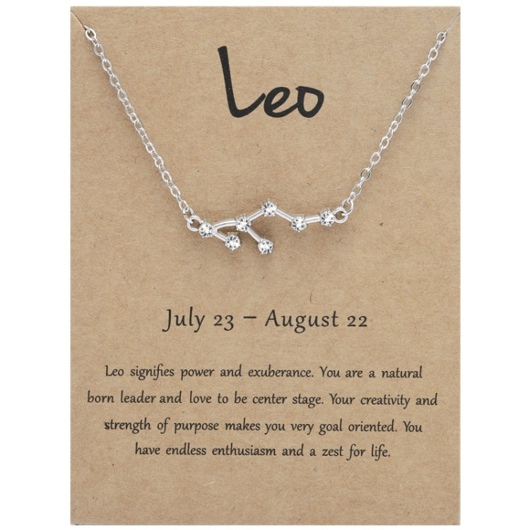 12 segni zodiacali con collana di diamanti, strass e ciondolo a catena con clavicola, Scorpio Golden, Sagittarius Golden, Capricorn Golden, Taurus Golden, Pisces Golden, Leo Golden, Libra Golden, Cancer Golden, Aquarius Golden, Virgo Golden, Aries Gold...