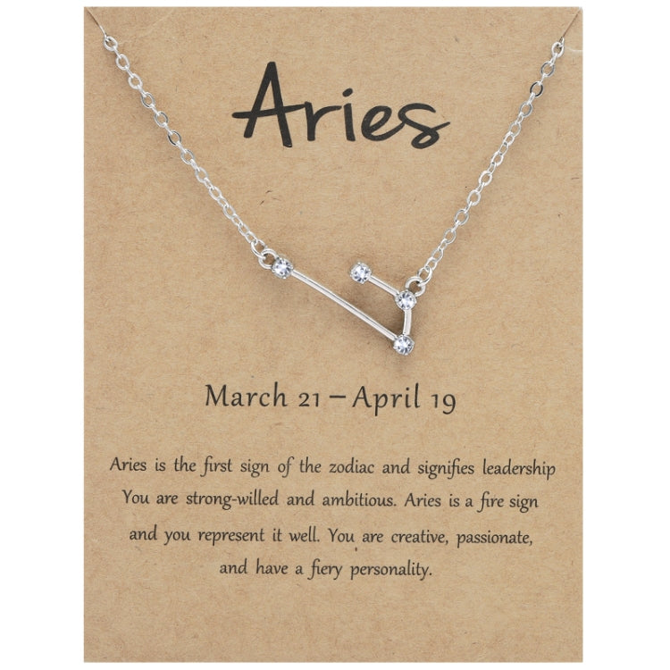 12 segni zodiacali con collana di diamanti, strass e ciondolo a catena con clavicola, Scorpio Golden, Sagittarius Golden, Capricorn Golden, Taurus Golden, Pisces Golden, Leo Golden, Libra Golden, Cancer Golden, Aquarius Golden, Virgo Golden, Aries Gold...