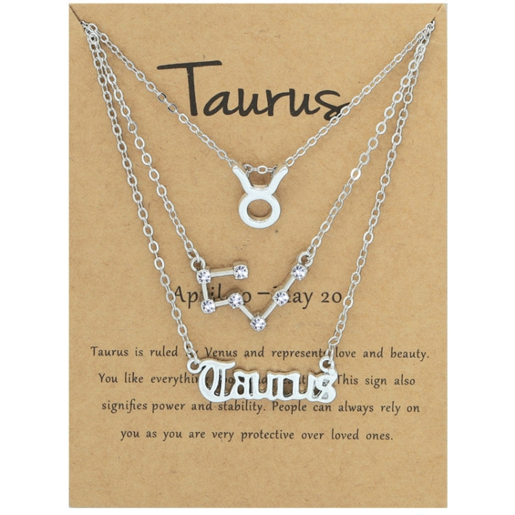 Collana 3 in 1 con 12 segni zodiacali, set di simboli dell'alfabeto retrò con set di gioielli con diamanti, Scorpion Golden, Sagittarius Golden, Capricorn Golden, Taurus Golden, Pisces Golden, Leo Golden, Libra Golden, Cancer Golden, Aquarius Golden   ...