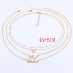 Collana 3 in 1 con 12 segni zodiacali, set di simboli dell'alfabeto retrò con set di gioielli con diamanti, Scorpion Golden, Sagittarius Golden, Capricorn Golden, Taurus Golden, Pisces Golden, Leo Golden, Libra Golden, Cancer Golden, Aquarius Golden   ...