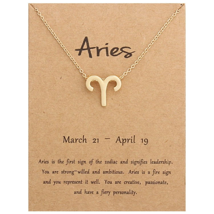 Collana con segni zodiacali Gioielli in lega placcata a catena corta, Aries Golden, Cancer Golden, Libra Golden, Virgo Golden, Leo Golden, Aquarius Golden, Pisces Golden, Taurus Golden, Capricorn Golden, Sagittarius Golden, Scorpio Golden, Gemini Golde...