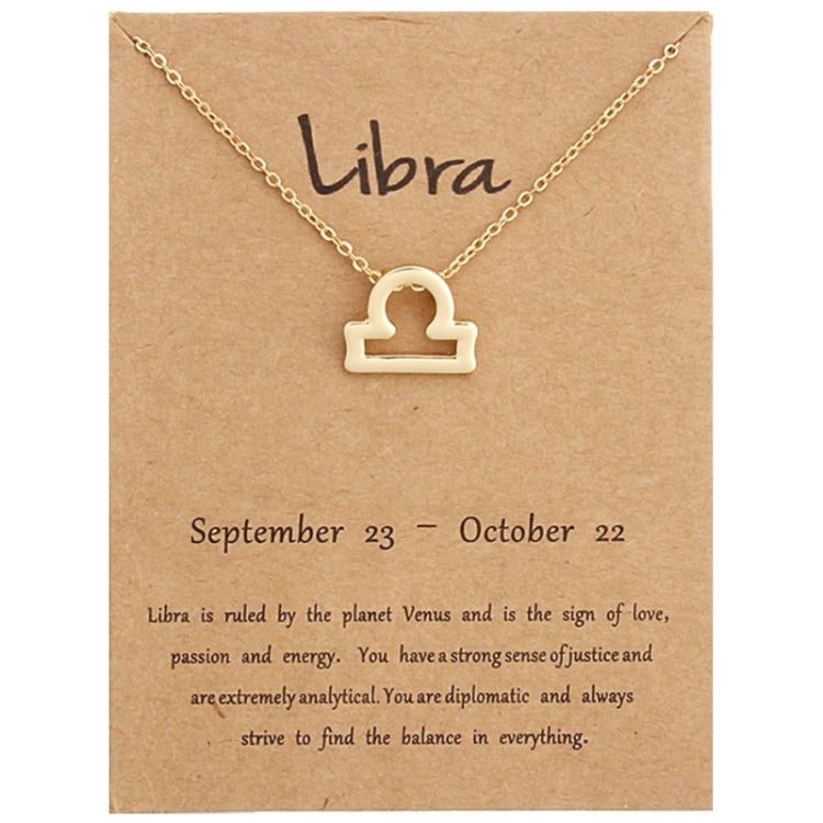 Collana con segni zodiacali Gioielli in lega placcata a catena corta, Aries Golden, Cancer Golden, Libra Golden, Virgo Golden, Leo Golden, Aquarius Golden, Pisces Golden, Taurus Golden, Capricorn Golden, Sagittarius Golden, Scorpio Golden, Gemini Golde...