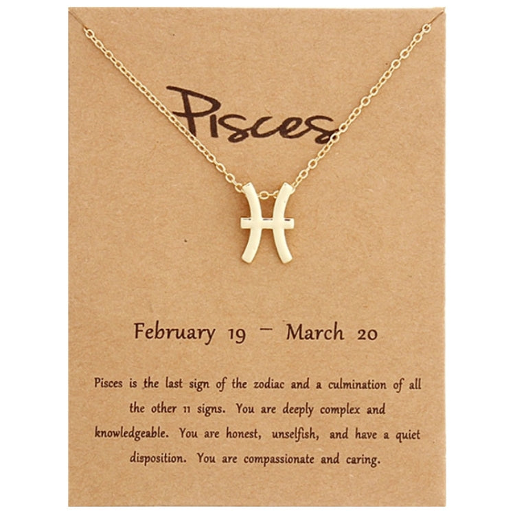 Collana con segni zodiacali Gioielli in lega placcata a catena corta, Aries Golden, Cancer Golden, Libra Golden, Virgo Golden, Leo Golden, Aquarius Golden, Pisces Golden, Taurus Golden, Capricorn Golden, Sagittarius Golden, Scorpio Golden, Gemini Golde...