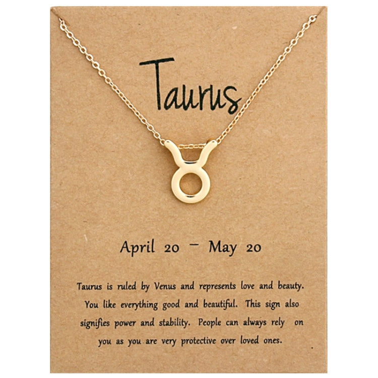 Collana con segni zodiacali Gioielli in lega placcata a catena corta, Aries Golden, Cancer Golden, Libra Golden, Virgo Golden, Leo Golden, Aquarius Golden, Pisces Golden, Taurus Golden, Capricorn Golden, Sagittarius Golden, Scorpio Golden, Gemini Golde...