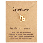 Collana con segni zodiacali Gioielli in lega placcata a catena corta, Aries Golden, Cancer Golden, Libra Golden, Virgo Golden, Leo Golden, Aquarius Golden, Pisces Golden, Taurus Golden, Capricorn Golden, Sagittarius Golden, Scorpio Golden, Gemini Golde...