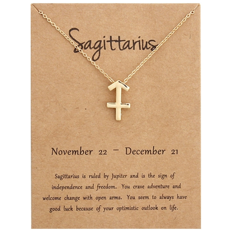 Collana con segni zodiacali Gioielli in lega placcata a catena corta, Aries Golden, Cancer Golden, Libra Golden, Virgo Golden, Leo Golden, Aquarius Golden, Pisces Golden, Taurus Golden, Capricorn Golden, Sagittarius Golden, Scorpio Golden, Gemini Golde...
