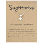Collana con segni zodiacali Gioielli in lega placcata a catena corta, Aries Golden, Cancer Golden, Libra Golden, Virgo Golden, Leo Golden, Aquarius Golden, Pisces Golden, Taurus Golden, Capricorn Golden, Sagittarius Golden, Scorpio Golden, Gemini Golde...