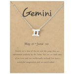 Collana con segni zodiacali Gioielli in lega placcata a catena corta, Aries Golden, Cancer Golden, Libra Golden, Virgo Golden, Leo Golden, Aquarius Golden, Pisces Golden, Taurus Golden, Capricorn Golden, Sagittarius Golden, Scorpio Golden, Gemini Golde...