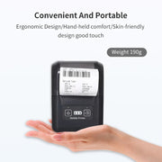 Stampante termica Bluetooth per telefono domestico con ricarica USB portatile da 58 mm, US Plug, EU Plug, UK Plug