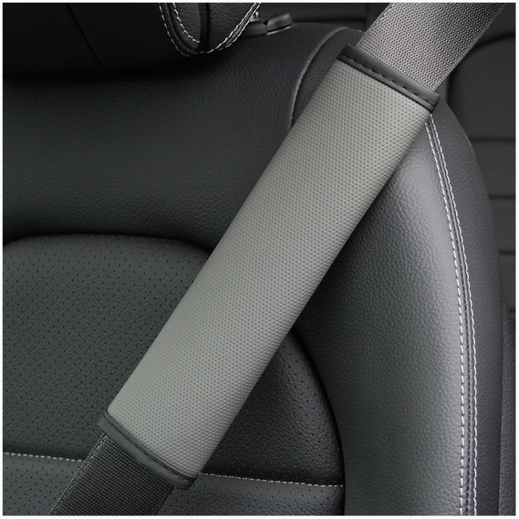 Spallacci copri cintura di sicurezza in pelle per auto con sensazione di pelle, 6.5x23cm