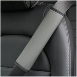 Spallacci copri cintura di sicurezza in pelle per auto con sensazione di pelle, 6.5x23cm
