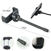 Clip supporto smartphone con teste rotanti 360°