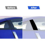 Per Nissan 350z 2003-2009 2 pezzi/set adesivo decorativo universale per montante B per guida a sinistra e a destra