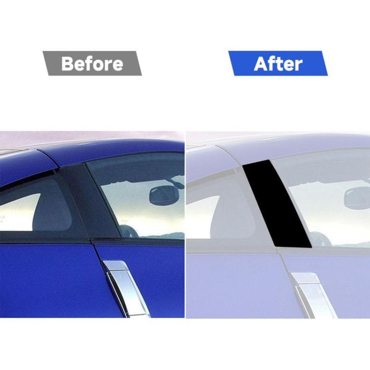 Per Nissan 350z 2003-2009 2 pezzi/set adesivo decorativo universale per montante B per guida a sinistra e a destra
