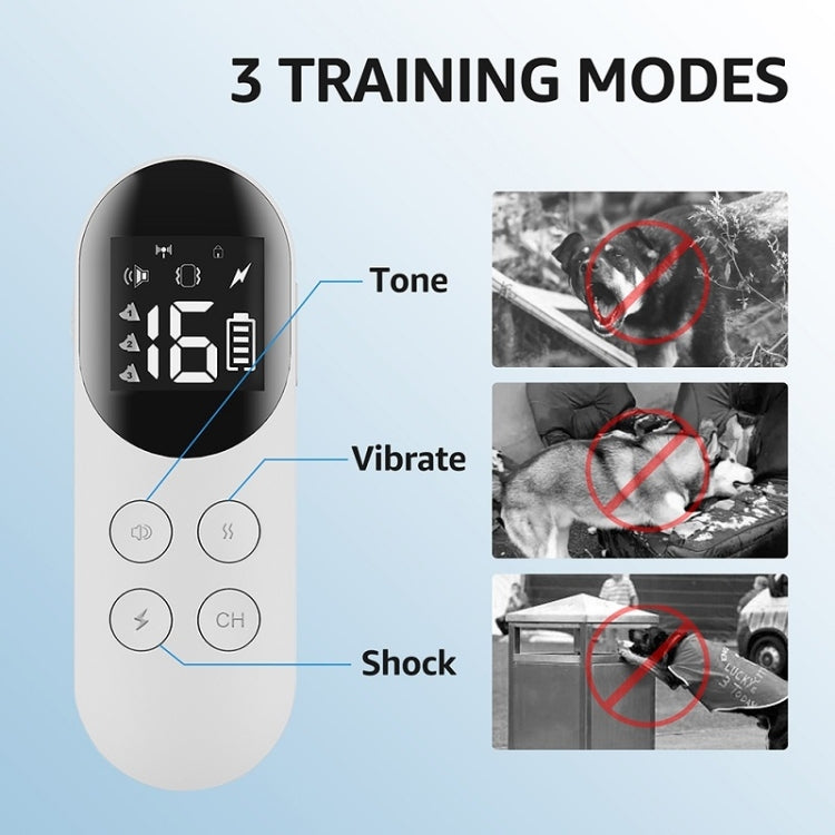 Controllo remoto intelligente del collare antiabbaio per addestramento del cane, Remote Control