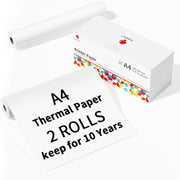 Scrittura di carta termica ad asciugatura rapida, lunga durata di 10 anni per stampante M832 / M833 / M834 / M835, Phomemo 3rolls /Box 53mm, Phomemo 3rolls /Box 80mm, Phomemo 3rolls /Box 110mm, Phomemo 2rolls /Box A4, Phomemo 4rolls /Box A4            ...