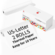 Scrittura di carta termica ad asciugatura rapida, lunga durata di 10 anni per stampante M832 / M833 / M834 / M835, Phomemo 3rolls /Box 53mm, Phomemo 3rolls /Box 80mm, Phomemo 3rolls /Box 110mm, Phomemo 2rolls /Box A4, Phomemo 4rolls /Box A4            ...