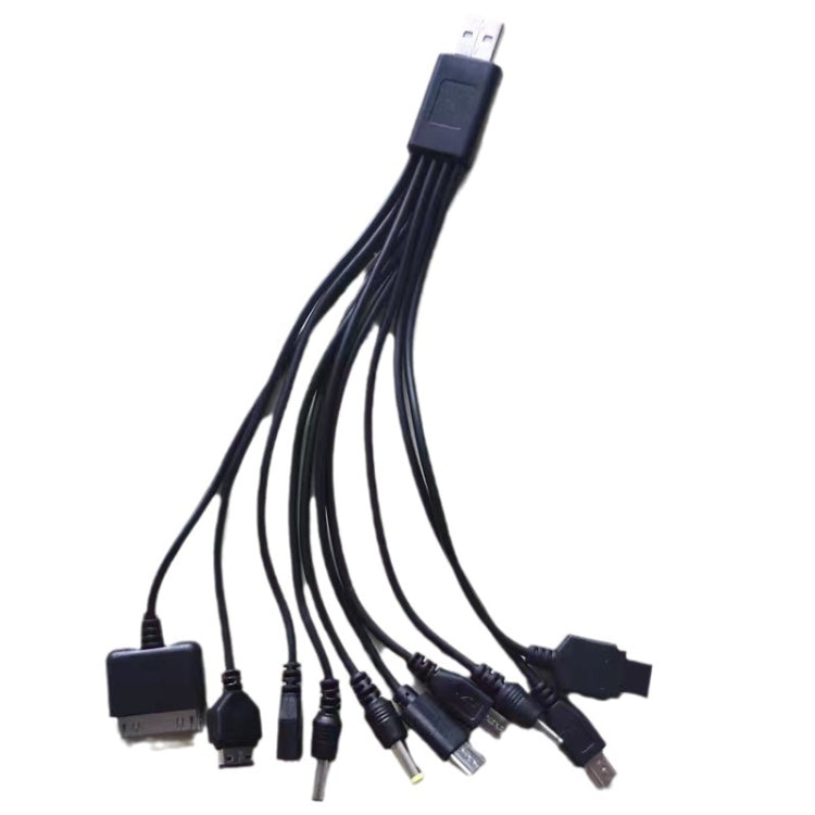 Cavo di ricarica USB multifunzione 10 in 1 per IPhone / PSP / Fotocamera / Nokia / HTC / LG / Samsung, 10 In 1