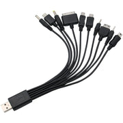 Cavo di ricarica USB multifunzione 10 in 1 per IPhone / PSP / Fotocamera / Nokia / HTC / LG / Samsung, 10 In 1
