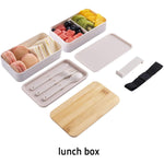 Contenitore per alimenti in plastica per microonde con scomparto portatile a doppio strato isolato da 1200 ml, Without  Insulation Bag Black, Without Insulation Bag White, With Insulation Bag Black, With Insulation Bag White