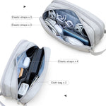 Borsa portaoggetti doppio strato impermeabile 24x12x3 cm