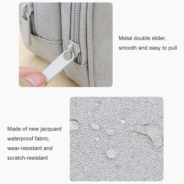 Borsa portaoggetti doppio strato impermeabile 24x12x3 cm