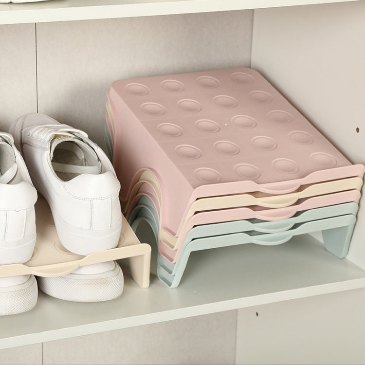 Scarpiera per la casa, scarpiera doppia, organizer per scarpe semplici in plastica in un unico pezzo