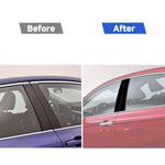 Per Toyota Camry 2018-2020 8 pezzi/set adesivo decorativo universale per montante B per guida a sinistra e a destra