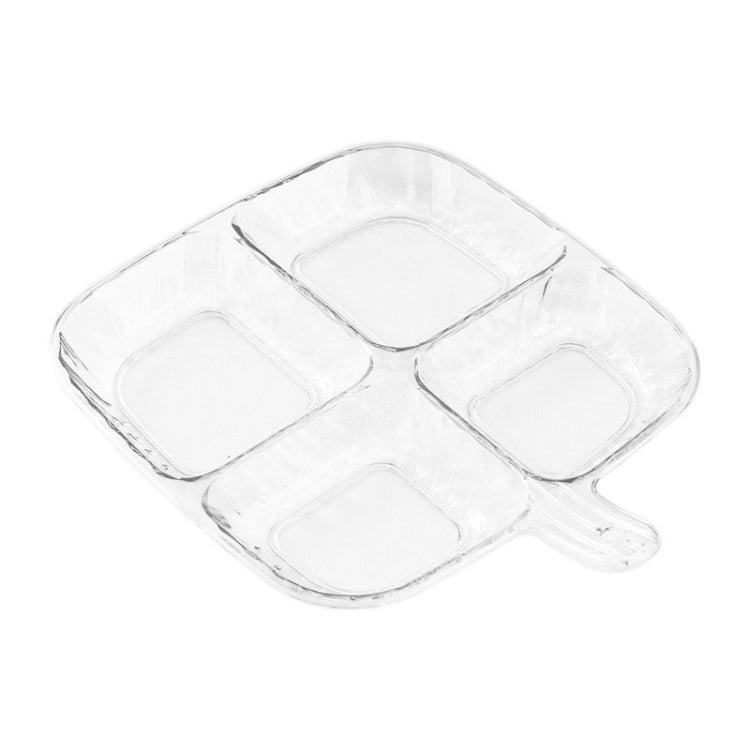 Vassoio portaspezie multiuso suddiviso in quattro scomparti per condimenti da cucina