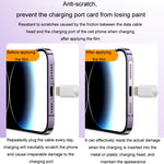 2 pz/set Per IPhone 12/13/14/15 Serie Altoparlante Placcatura In Metallo a Prova di Polvere Maglia Porta di Ricarica Pellicola Protettiva antipolvere adesivo
