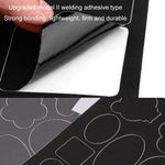 Adesivi toppe autoadesive per piumini Adesivi in tessuto di nylon Decalcomanie per fori di riparazione di vestiti senza cuciture, C Model, C Model Glossy, D Model No. 1, D Model No. 2, D Model No. 3, D Model No. 4, Whole Sheet, Whole Sheet Glossy
