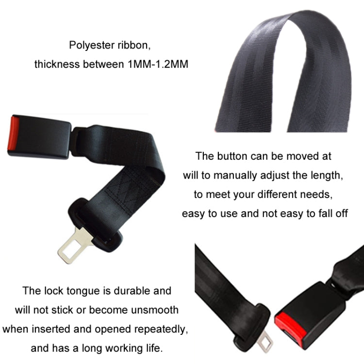 Prolunga per cintura di sicurezza per bambini premaman per auto, 12cm, 26cm, 80cm