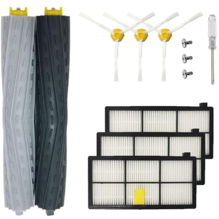 Set ricambi ruote e filtri per iRobot Roomba serie 8/9