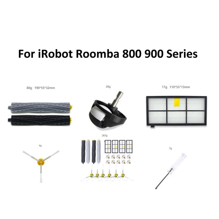 Set ricambi ruote e filtri per iRobot Roomba serie 8/9