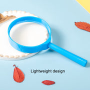 Lente d'ingrandimento colorata per bambini, 4 pezzi, da 60 mm, in plastica portatile, consegna casuale a colori, 60mm 5X