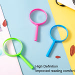Lente d'ingrandimento colorata 5X per bambini 60mm