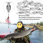 5 pz/pacco PROBEROS DAC006 Esche Richiamo 8-Tipo Anelli Connettore Cuscinetto ad alta velocità Girevole Ovale Pin Accessori Per Attrezzi Da Pesca, 22mm, 23mm, 25mm, 30mm, 35mm