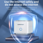 COMFAST CF-WR651AC AC1200 Router wireless mesh Amplificatore ripetitore Wi-Fi 2.4G e 5G, CF-WR651AC