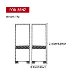 Adesivi decorativi per bocchette d'aria laterali, 2 pezzi/set, per Mercedes-Benz Classe G W463
