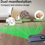 Lampada display polvere per aspirapolvere Dyson con luci verdi